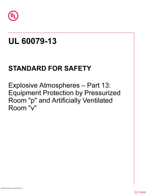 UL 60079-13 PDF UL 60079-13 PDF